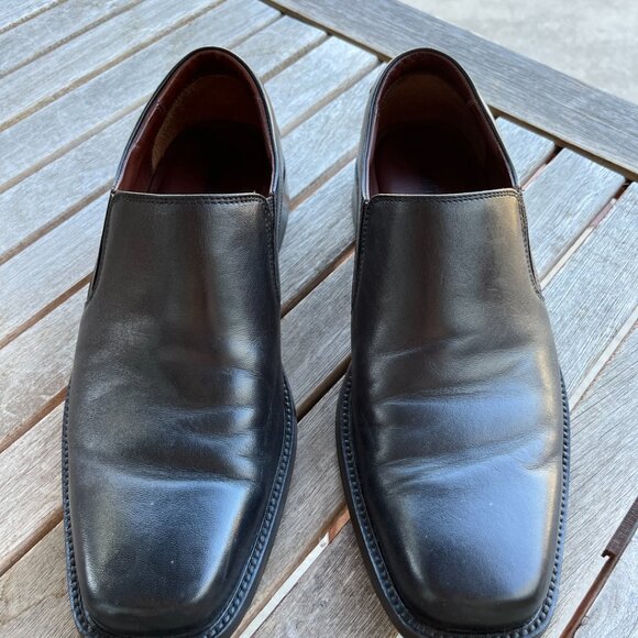 Johnston & Murphy Men\'s Dress Loafers Shoes Size 8.5 Leather Black main image 4